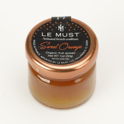 Le Must Organic Premium Orange Marmalade Mini Jar, 1.0 oz